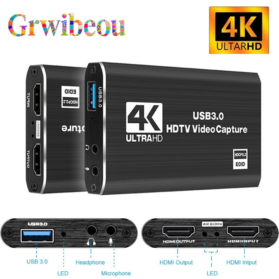 Pc Gaming Game - 4K USB 3.0 Video Capture Card