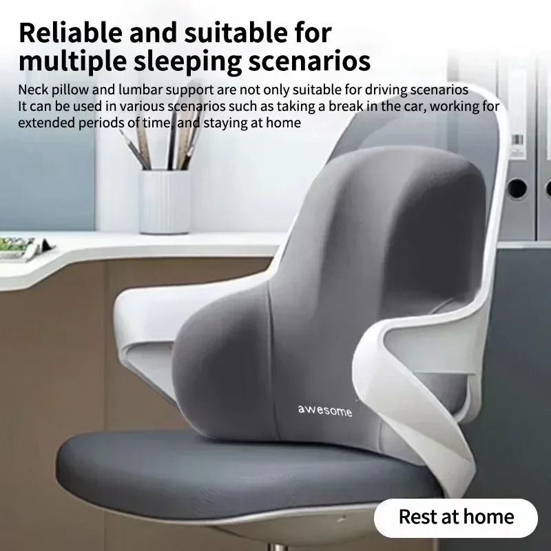 1 Pcs Memory Foam Lumbar Suppo - Gaming Chair Lumbar Pillow review and price
