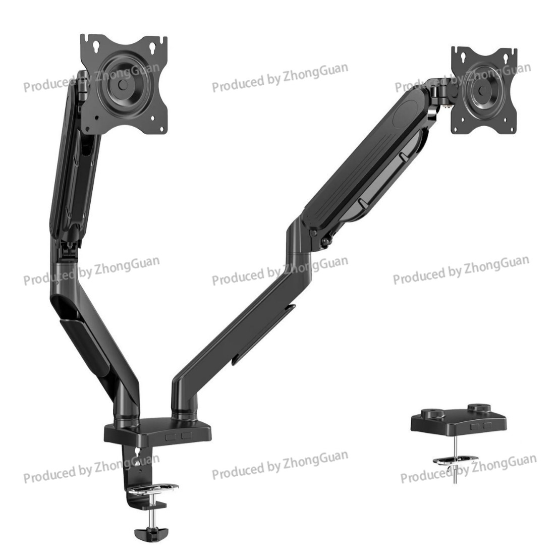Gas Spring Dual-arm Monitor Mo - Dual Monitor Arm review and price