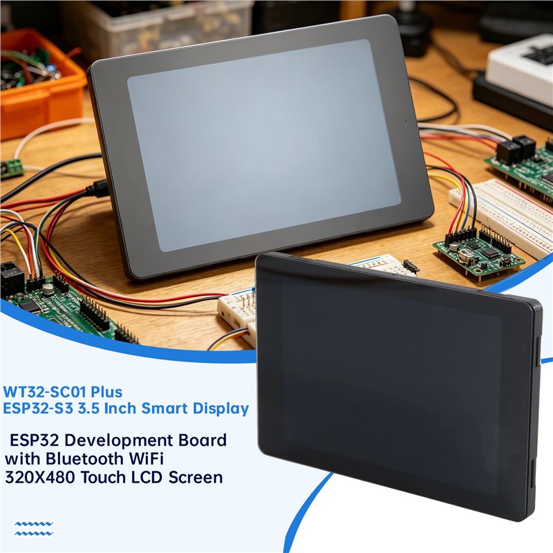 [ABDH] WT32-SC01 Plus ESP32-S3 - Dual Monitor Arm review and price
