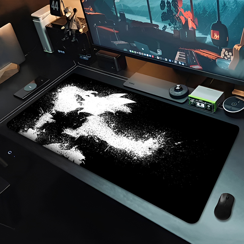 DBZ Black Anime Mouse Pad Drag - Pc Gaming Sultan review and price