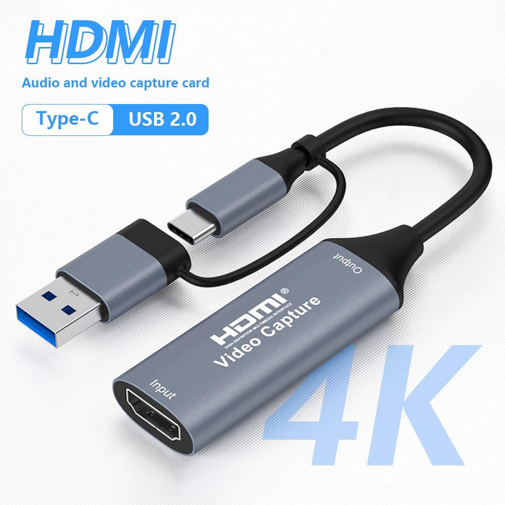 4K 2 in 1 USB 2.0 Video Captur - Pc Gaming Game review and price