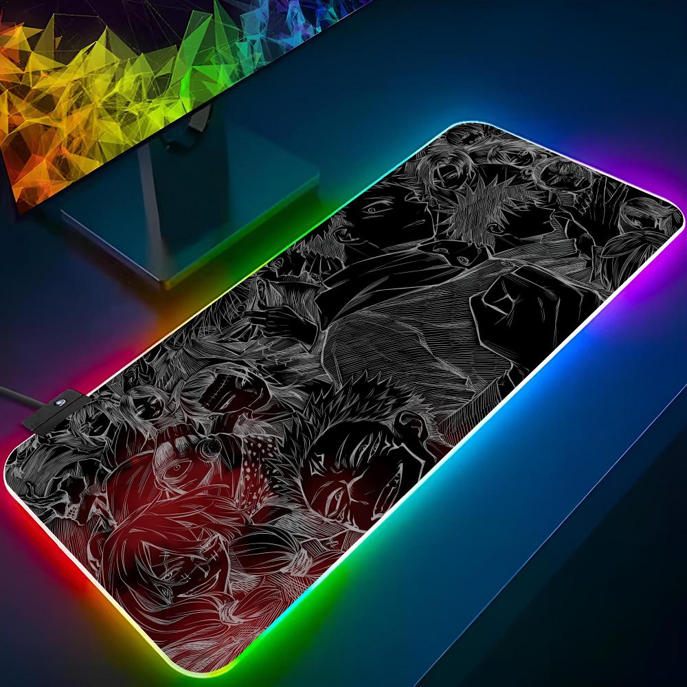 Anime J-jujutsu K-kaisen Mouse - Rgb Mousepad review and price