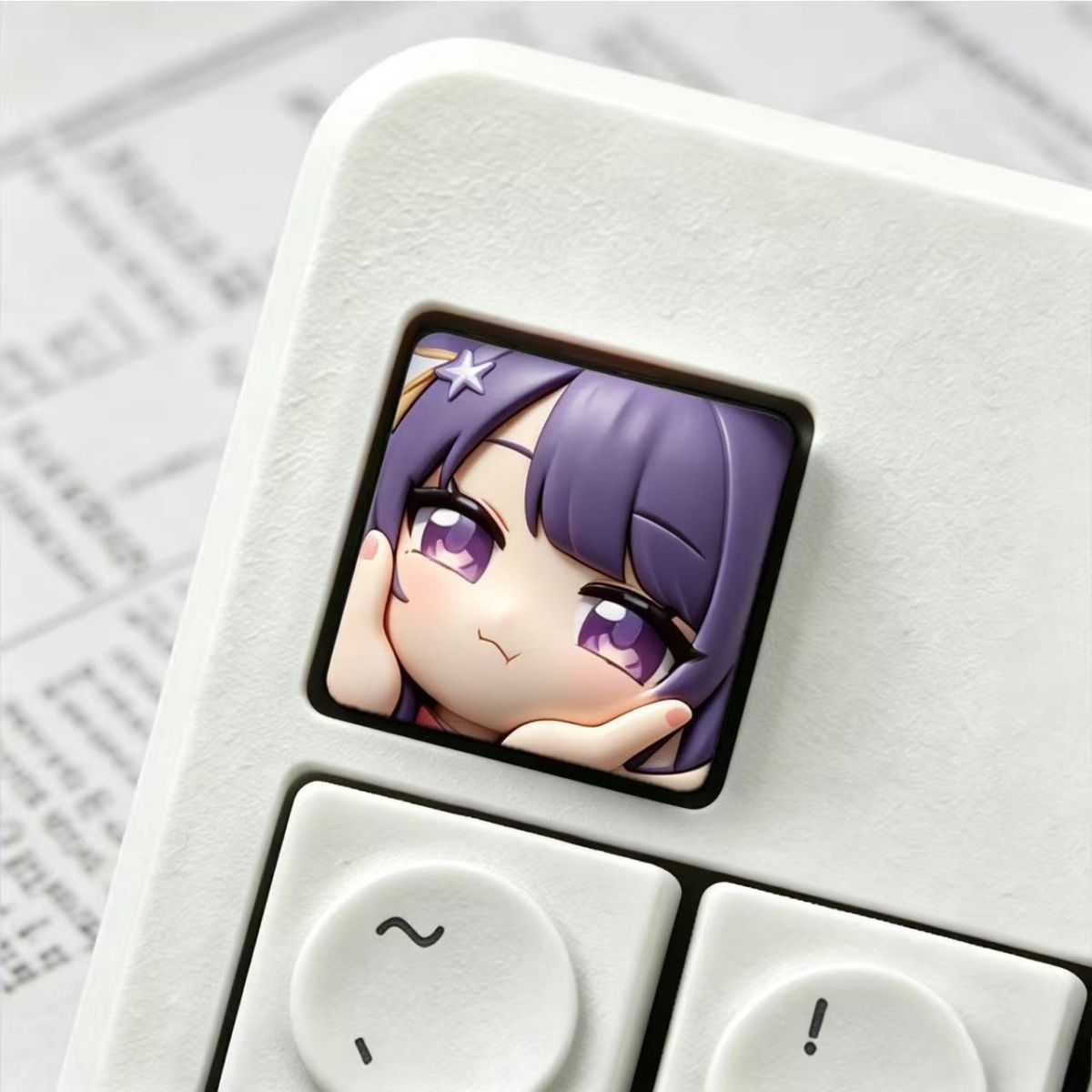 Genshin Impact Raiden Shogun A - Mechanical Keyboard review and price