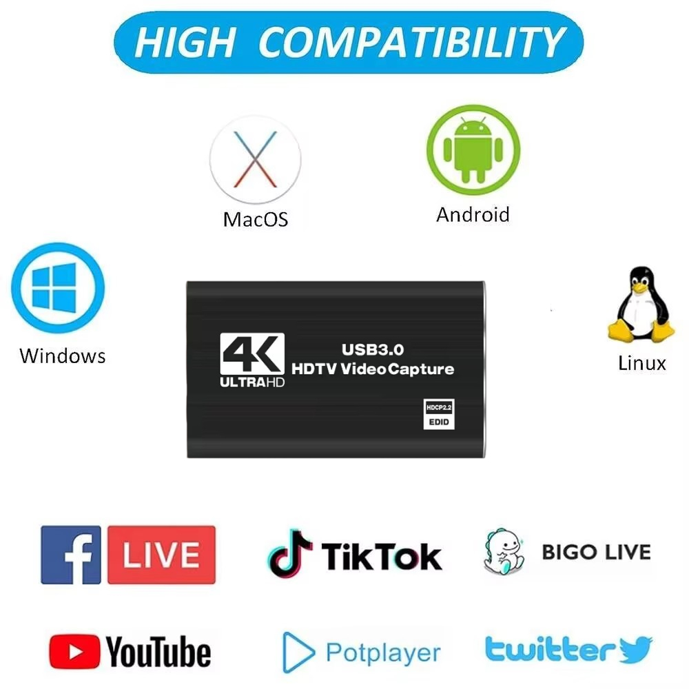 Roreta 4K USB 3.0 Video Captur - Pc Gaming Game review and price