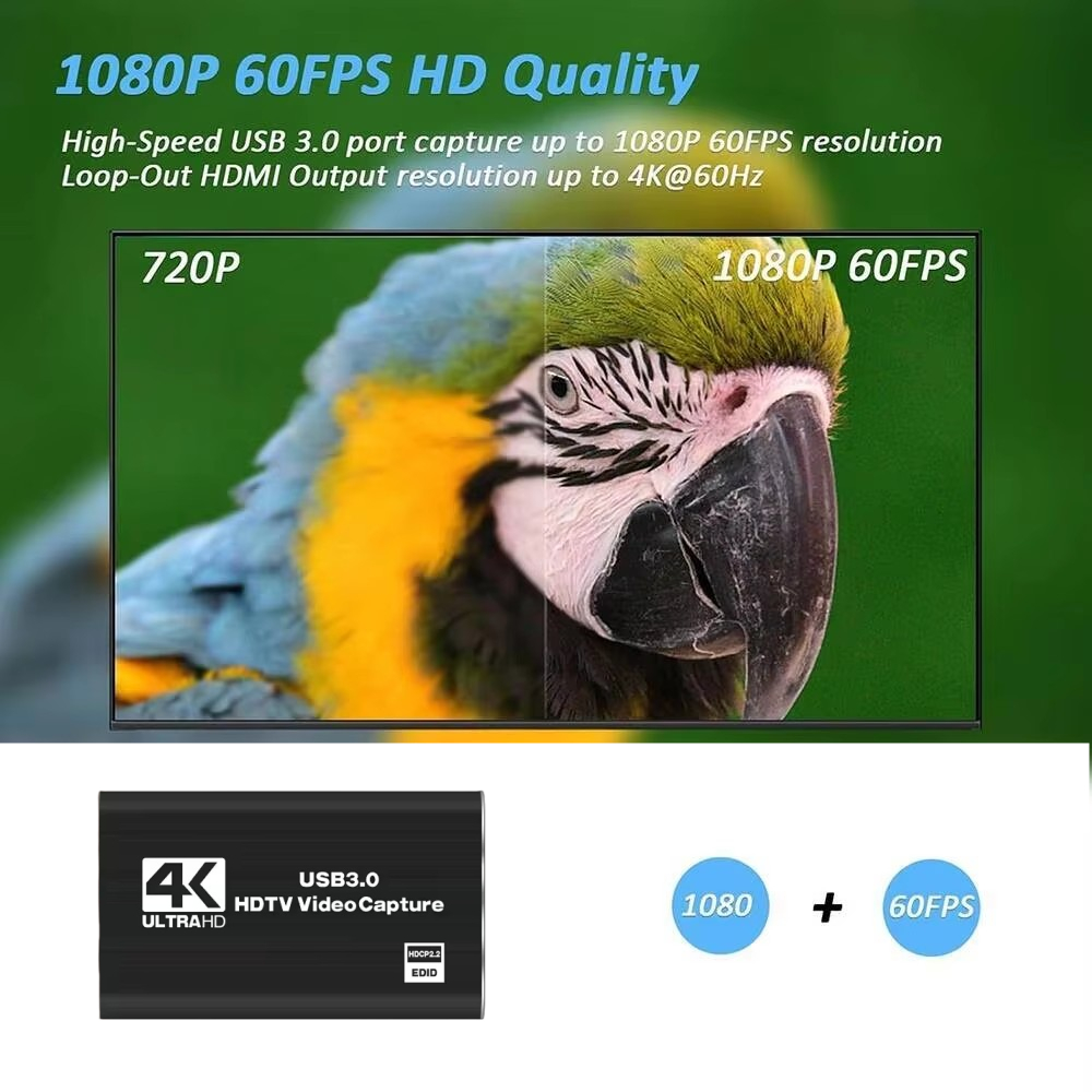 Roreta 4K USB 3.0 Video Captur - Pc Gaming Game review and price