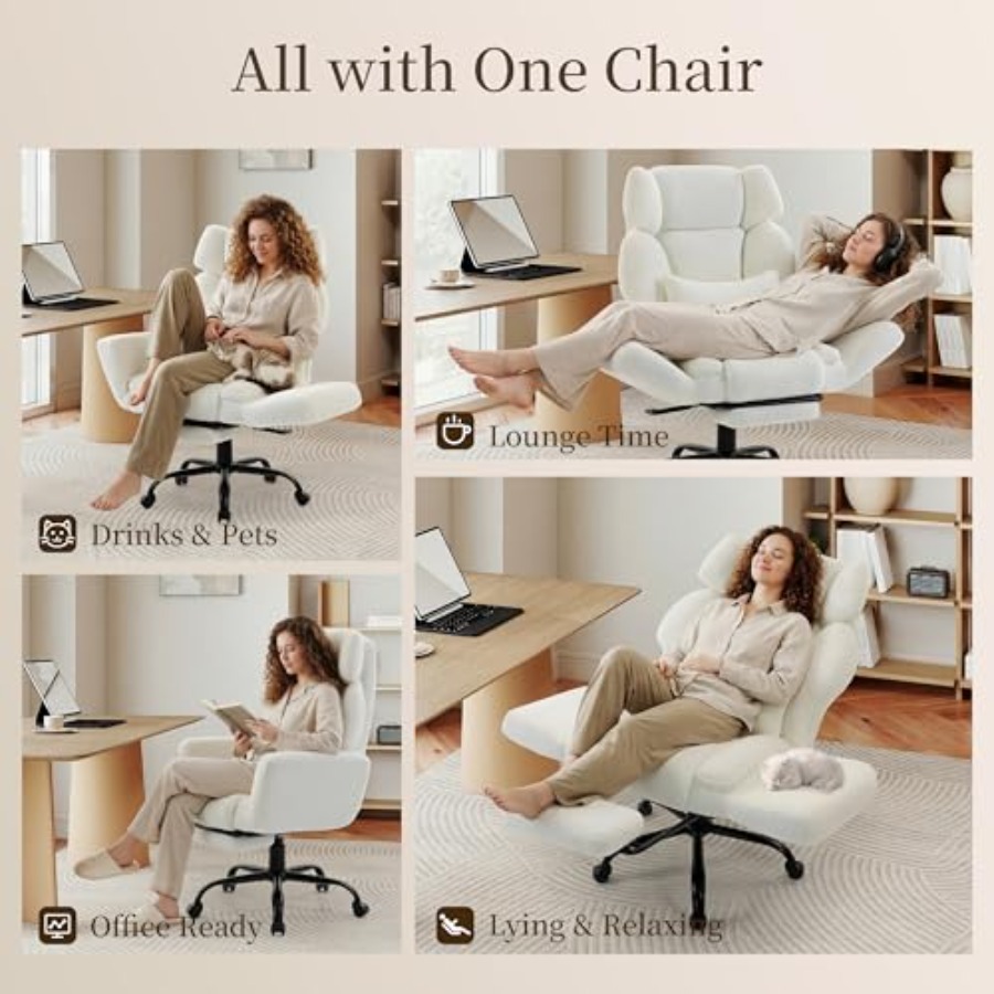 Office Chair with Flip Armrest - Gaming Chair Lumbar Pillow review and price