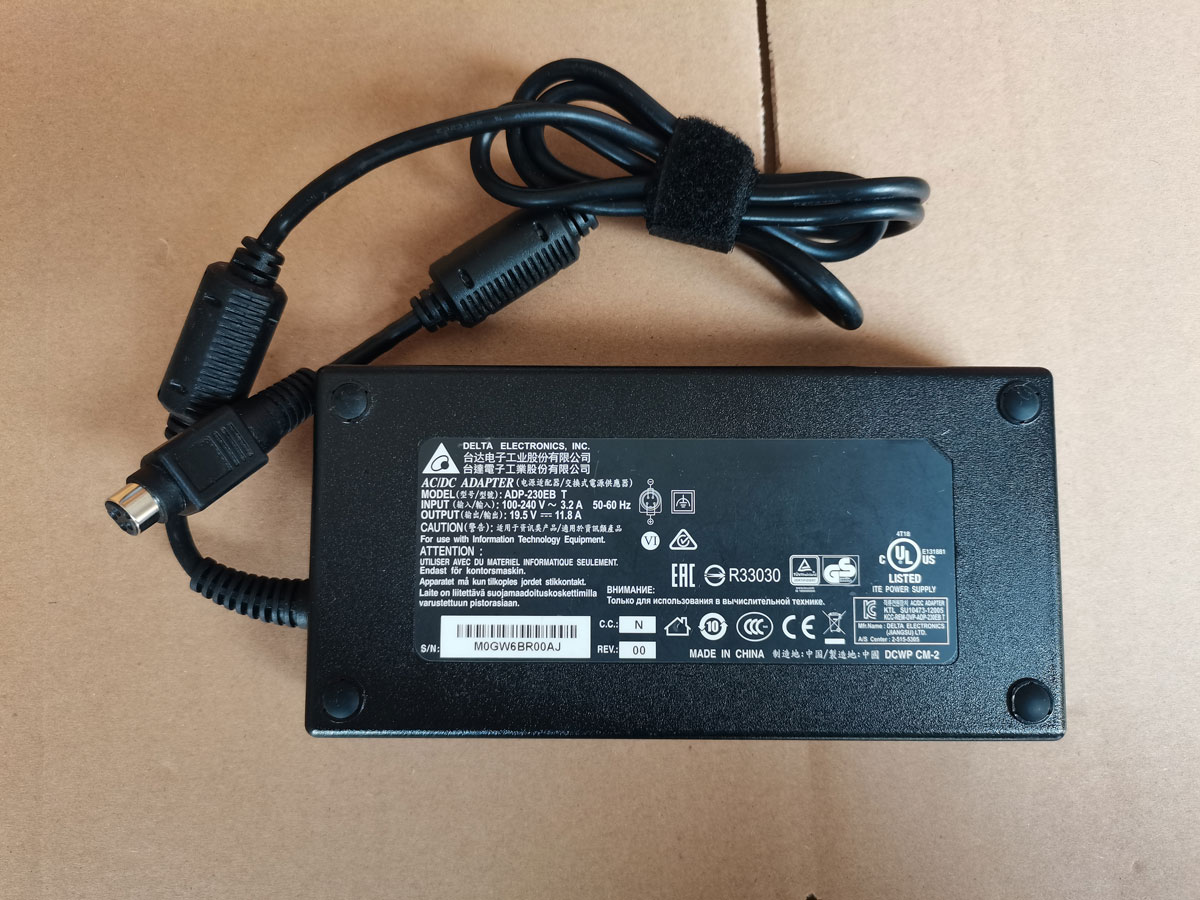 OEM Delta 230W 19.5V 11.8A ADP - Pc Gaming Msi review and price