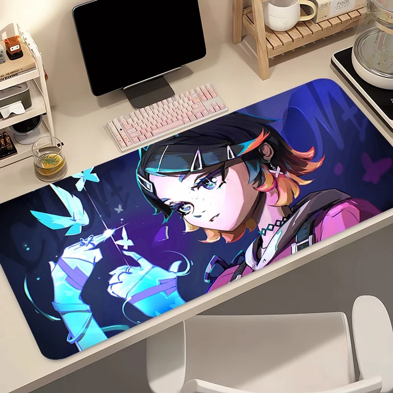 Mouse Pad Gamer Computer Anime - Pc Gaming Valorant review and price