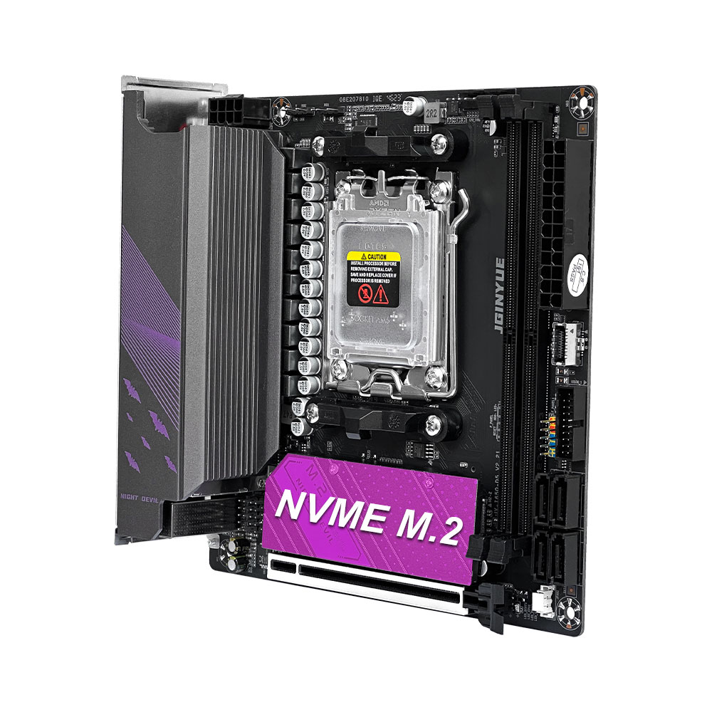 JGINYUE B650i Night Devil Main - Pc Gaming Itx review and price