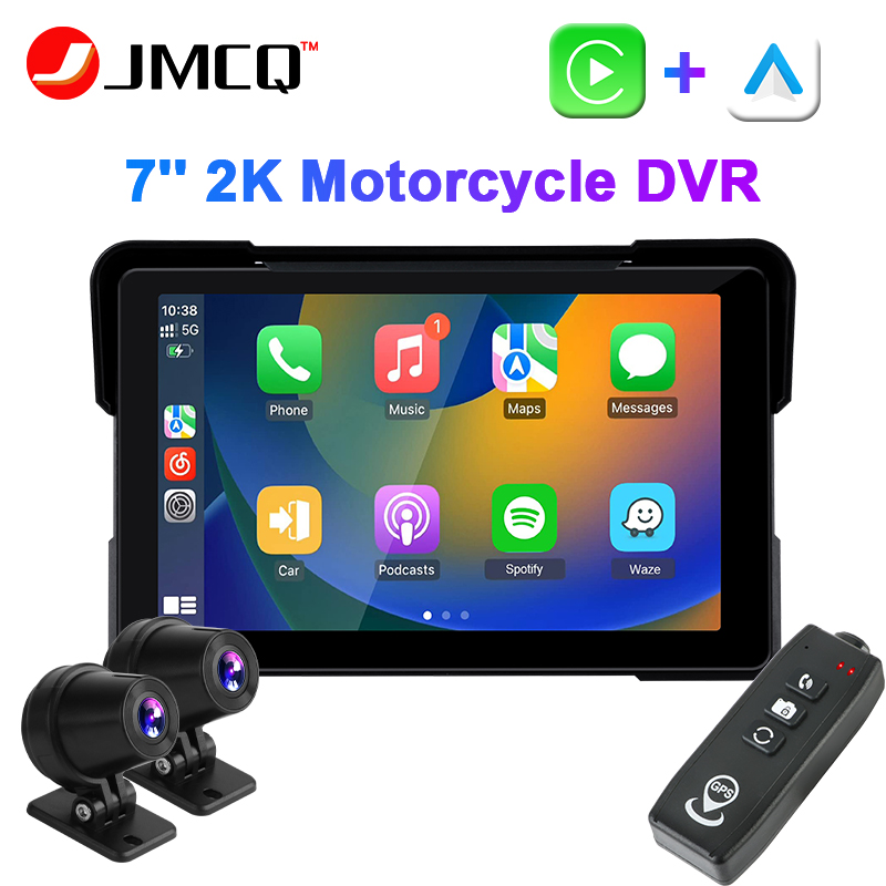 JMCQ 7inch 2K Motorcycle DVR I - Dual Monitor Arm review and price
