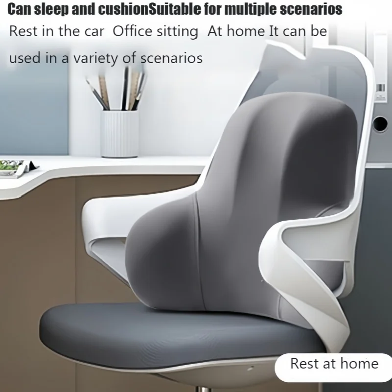 1pc Memory Foam Lumbar Back Cu - Gaming Chair Lumbar Pillow review and price