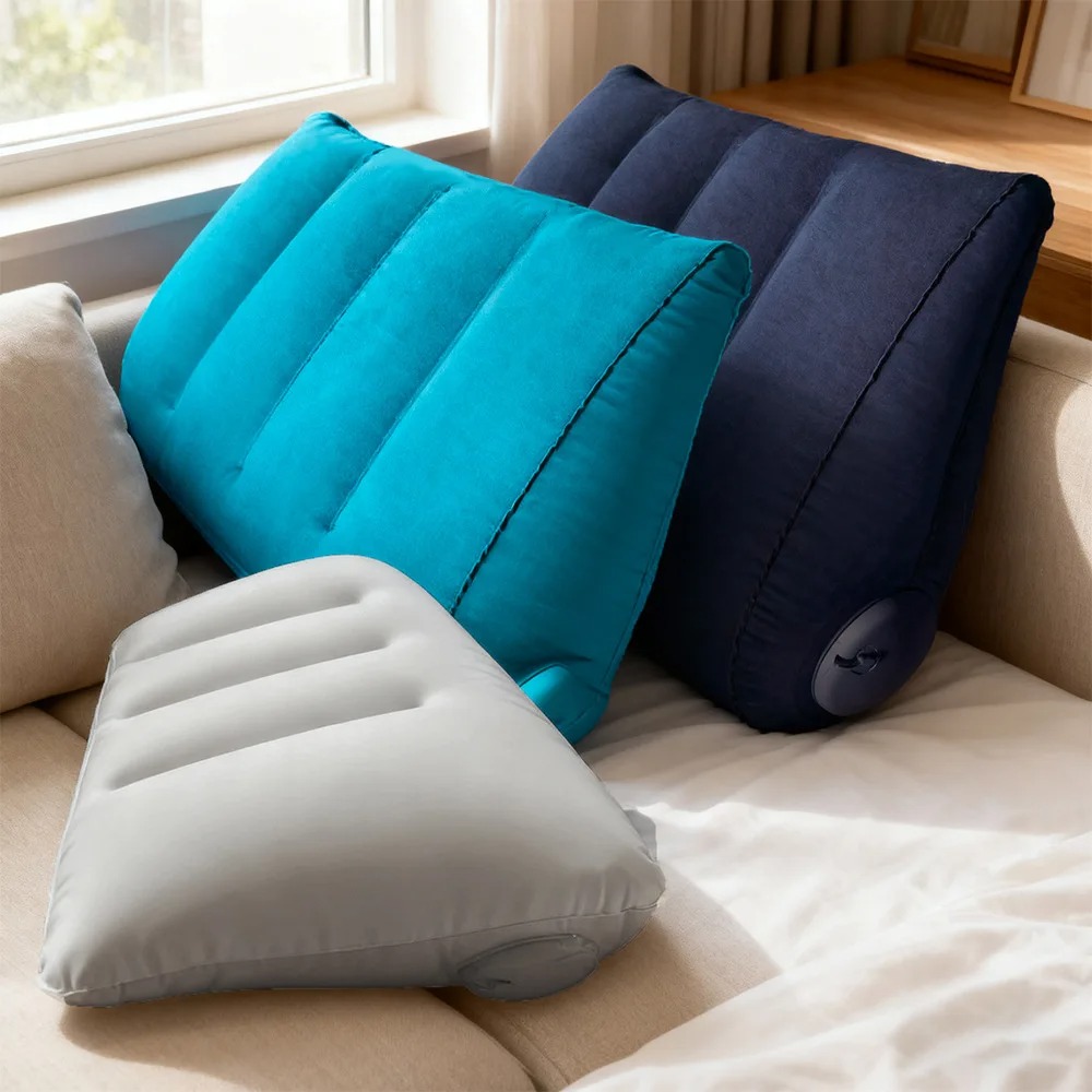 Triangular Travel Pillow Infla - Gaming Chair Lumbar Pillow review and price